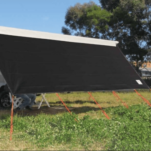 Roll out awning black sunscreen to suit 13' Roll out Awning