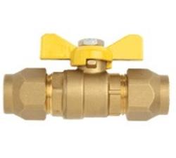 3/8 Dbl Flare Ball Valve