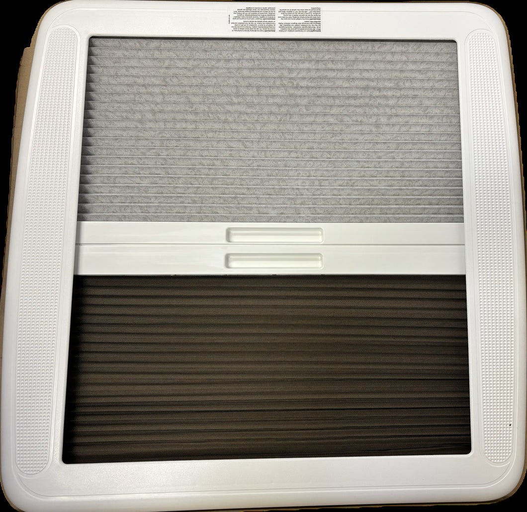 Dometic White Internal Frame with Blind & Screen - Suit Seitz Mini Heki Roof Hatch