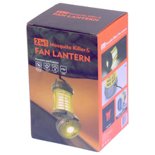 Load image into Gallery viewer, 2 in 1 Mosquito killer &amp; Fan Lantern
