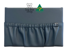 Load image into Gallery viewer, Drop Bear LUXE wide storage pocket in faux leather - Various Colours
