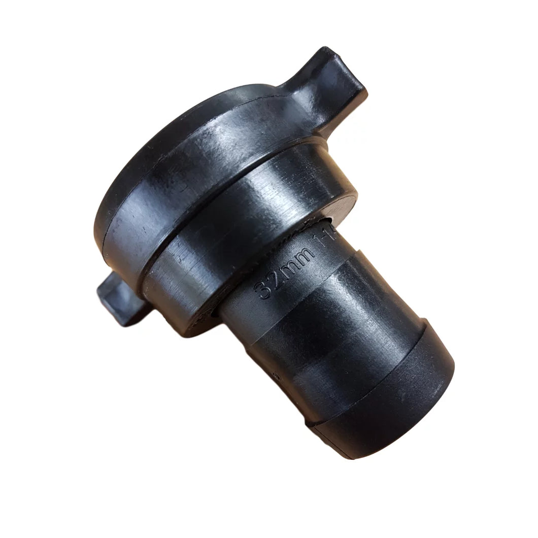 SULLAGE HOSE NUT AND TAIL — 40MM