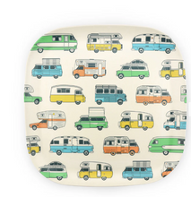 Load image into Gallery viewer, Van Go Bamboo Dinner Plate 26cm Caravans
