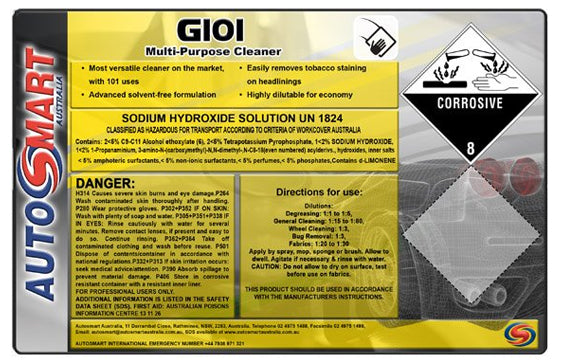 G101 Multi Purpose Cleaner