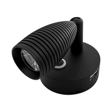 Load image into Gallery viewer, BLACK 12 VOLT LED READING LIGHT WITH USB CHARGING PORT
