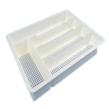 Load image into Gallery viewer, CUTLERY TRAY MEDIUM WHITE
