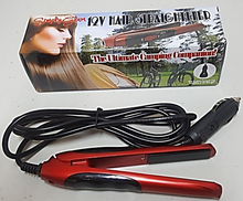 Load image into Gallery viewer, 12volt Hair Straightener RED
