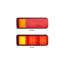 Load image into Gallery viewer, LED Autolamps Stop/Tail &amp; Indicator Lamp with Reflex Reflectors 283ARRM
