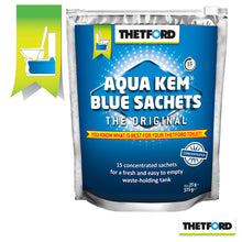 Load image into Gallery viewer, THETFORD AQUA KEM BLUE SACHETS – 15PK
