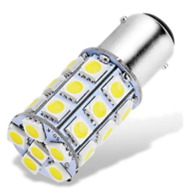 BA15S (1156) LED 27 SMD 5050 Cool White 9-30V