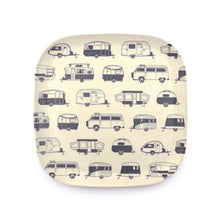 Load image into Gallery viewer, Van Go Bamboo Salad Plate 22cm Caravans
