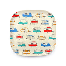 Load image into Gallery viewer, Van Go Bamboo Salad Plate 22cm Caravans
