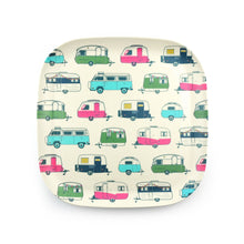 Load image into Gallery viewer, Van Go Bamboo Salad Plate 22cm Caravans
