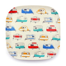 Load image into Gallery viewer, Van Go Bamboo Dinner Plate 26cm Caravans
