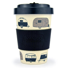 Load image into Gallery viewer, Van Go Bamboo Travel Mugs Caravans
