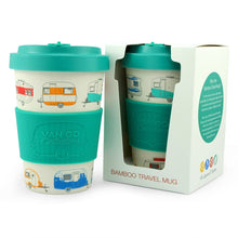 Load image into Gallery viewer, Van Go Bamboo Travel Mugs Caravans
