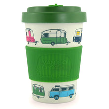 Load image into Gallery viewer, Van Go Bamboo Travel Mugs Caravans
