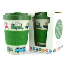 Load image into Gallery viewer, Van Go Bamboo Travel Mugs Caravans
