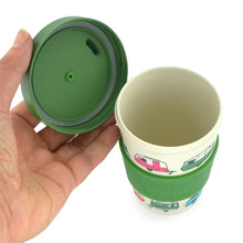 Load image into Gallery viewer, Van Go Bamboo Travel Mugs Caravans
