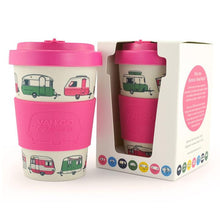 Load image into Gallery viewer, Van Go Bamboo Travel Mugs Caravans
