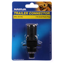 Load image into Gallery viewer, Narva Trailer Plug 7 Pin Round Small - Plastic - 82121BL
