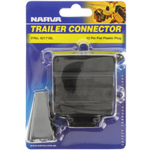 Load image into Gallery viewer, Narva Trailer Plug 12 Pin Flat - Plastic - 82171BL
