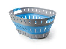 Load image into Gallery viewer, POP-UP LAUNDRY BASKET - GREEN/GREY or BLUE/GREY
