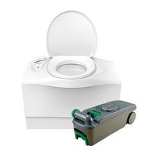 Load image into Gallery viewer, Thetford C400 Holding Tank Left Hand Cassette Toilet - Green
