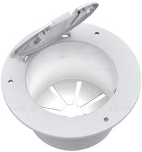 Load image into Gallery viewer, SEA FLO Round Electric Cable Hatch for 30 and 50 Amp Cords (White)
