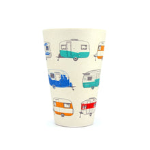 Load image into Gallery viewer, Van Go Bamboo Tumbler 400ml Caravans
