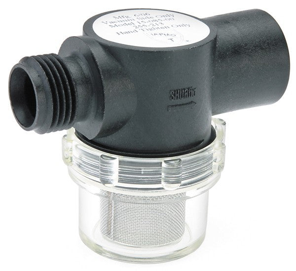 Shurflo Twist Filter with 1/2 Thread Inlet & Outlet