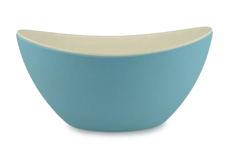 Van Go Bamboo 2 Tone Medium Bowl - Blue / Grey