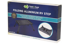 Load image into Gallery viewer, COAST Folding ALUMINUM RV Step (150kg Capacity)
