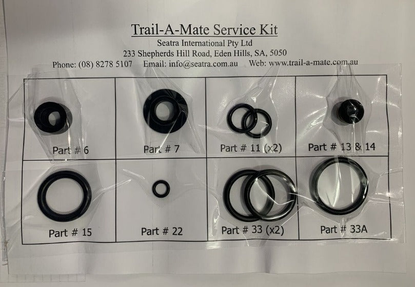 Trail-A-Mate Service Kit T/S 1000kg RED Trail-A-Mate.