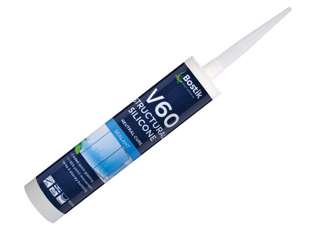 Bostik V60 Neutral Cure Sealant - Translucent