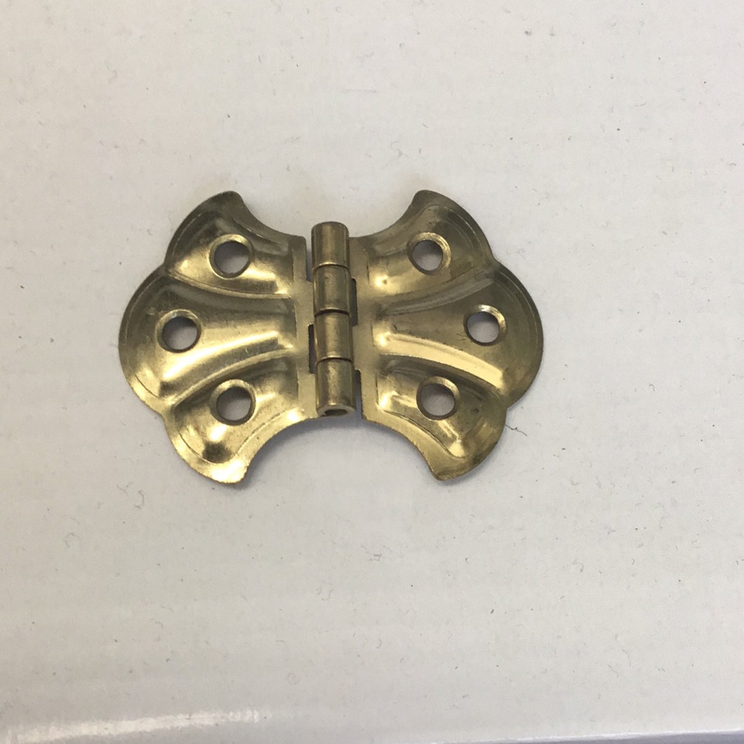 BUTTERFLY HINGE - BRASS PLATED