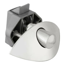 Load image into Gallery viewer, Half Moon Push Latch Knob SILVER
