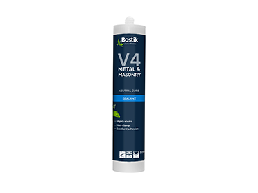 BOSTIK V4 METAL & MASONRY SILICONE - WHITE